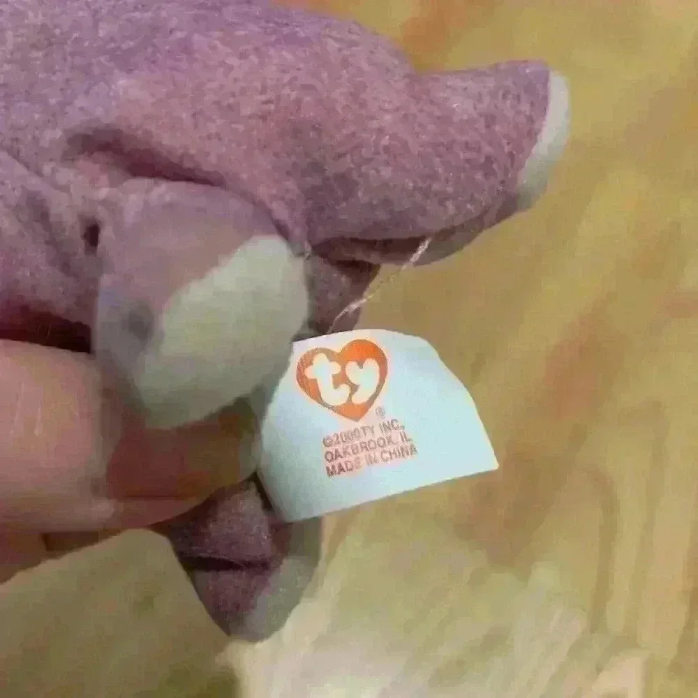 Springy‎ the Lavender Bunny Beanie Baby